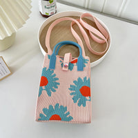 Mini Knit Shoulder Crossbody Bag