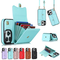 Crossbody Card Holder iPhone Case Multi-function Card Holder