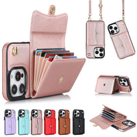 Crossbody Card Holder iPhone Case Multi-function Card Holder