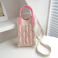 Mini Knit Shoulder Crossbody Bag