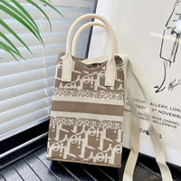 Mini Knit Shoulder Crossbody Bag