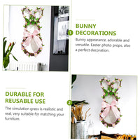 Easter Rabbit Shape Wreath
