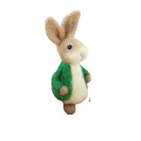 Storybook Cartoon Plush Rabbit Decoration