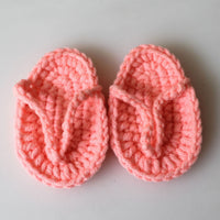 Newborn Photography Props Knitted Small Slippers