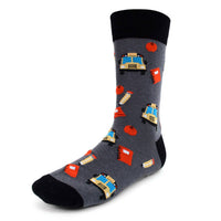 Back to School Novelty Socks (Mens)