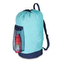 Mochila de lavandería sencilla y práctica.
