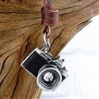 Fashion Clothing Lanyard Nostalgic Camera Pendant