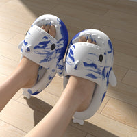 Two-color Shark Thick-soled Sandals
