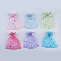 Organza Drawstring Gift Candy Bags (50 Pcs)
