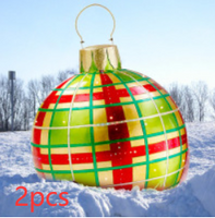 Inflatable PVC Christmas Ornament Balls