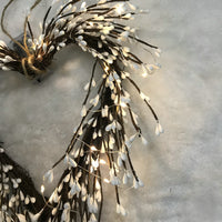 Heart Love Wreath With Lights