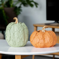 Vase décoratif simple et moderne de citrouille de récolte d'automne