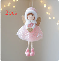 Christmas Winter Angel Girl Ornaments