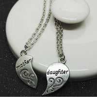 Collier Amour En Deux Parties Mère Et Fille