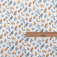 Strawberry Cherry Cotton Twill Fabric