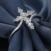CZ Cross Ring