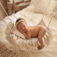 Photography Props Crib Shooting Auxiliary Hand-woven Hammock