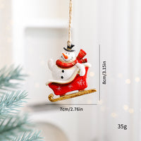 Resin Christmas Tree Ornaments Santa