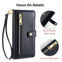 Flip Wallet Protective Samsung Case