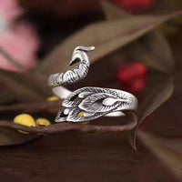 Pulsera azul tailandesa, anillo de aceite que gotea de pavo real de estilo étnico famoso