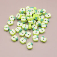Soft Ceramic Fruit Shape Beads (50 Pcs)