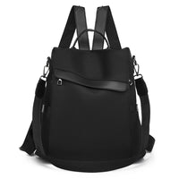Bolso de hombro de tela de nailon simple a la moda para mujer