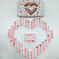 Couple Game Night Intimacy Block Tower Jenga Game Valentine Tumbling Tower Stacking Blocks Game Party Interactive Games 18