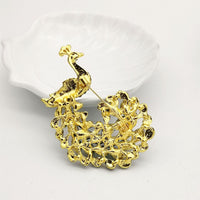Broche De Pavo Real Moda Retro Europea Y Americana