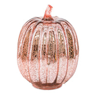 Lanterne citrouille décorative en verre d'Halloween