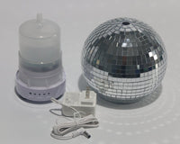 Espejo giratorio reflectante aromaterapia humidificador bola de discoteca