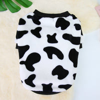 Leopard Print Fuzzy Dog Sweatshirt
