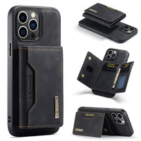 Two-in-one Leather Magnetic Wallet iPhone Case