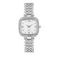 Small Square Rhinestone Watch Bracelet Luxury Gift