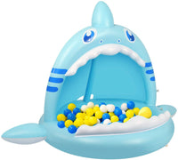 Fontaine gonflable à ombre de requin pour enfants
