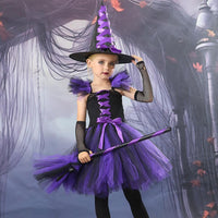 Costume de spectacle de fête de vacances, mascarade de sorcière Cosplay