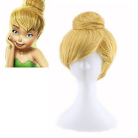 Merveilleuse fée jaune sac de cheveux COS modélisation Anime Cosplay scène Performance perruque