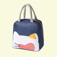 Lindas bolsas de almuerzo aisladas