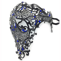 Masquerade half face men's props