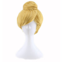 Merveilleuse fée jaune sac de cheveux COS modélisation Anime Cosplay scène Performance perruque