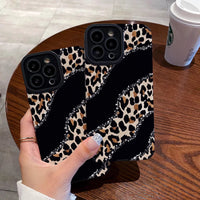 Leopard Pattern Protective iPhone Case