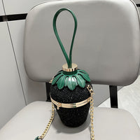 Rhinestone Strawberry Handbag