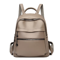 Sac à dos de voyage simple en cuir PU