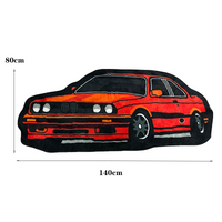 Home Creative Color Racing Car Non-slip Carpet