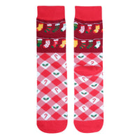 Chaussettes fantaisie de Noël pour femmes