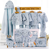 Paper Airplane Pattern Newborn Baby Boy Gift Set