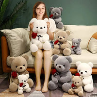Lovely rose Hug Plush Teddy Bear