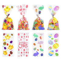 Easter Candy Plastic Treat Bags (50 Pcs)