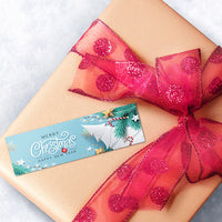 Christmas Gift Tags 120 Stickers Roll
