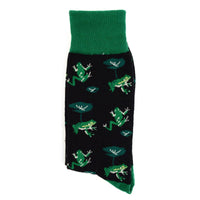 Green Frogs Novelty Socks (Mens)
