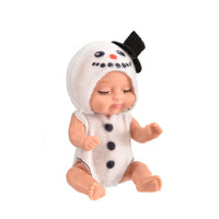 6PCS Mini Holiday Baby Dolls